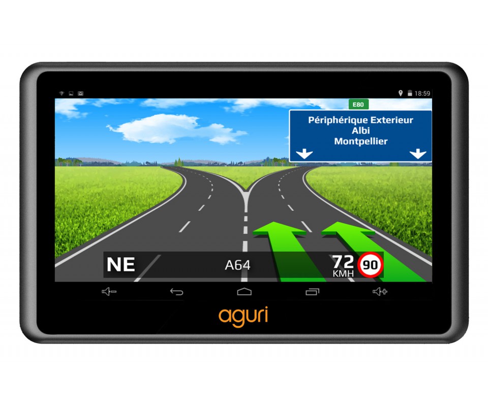 Gps pour les camions en Wi-Fi - Aguri PL5800 GPS Wi-Fi - Poids lourd